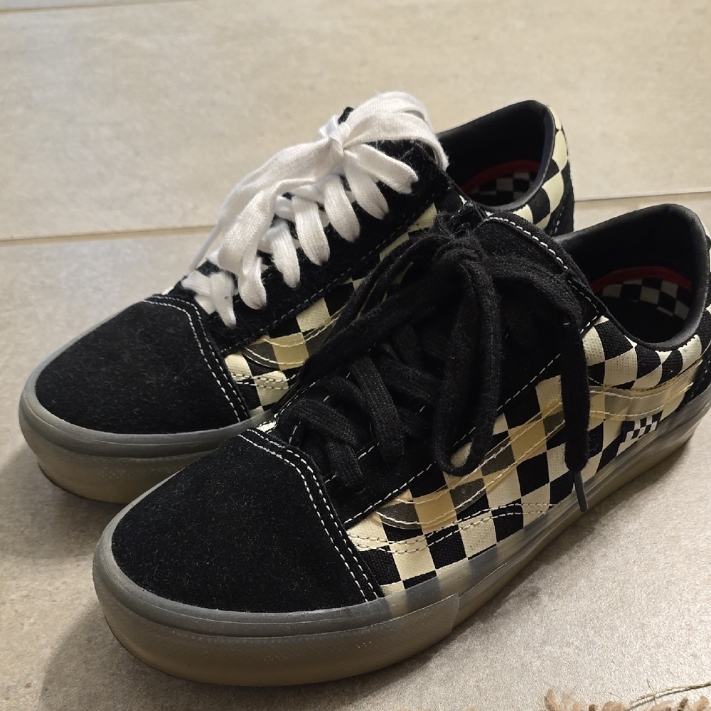 VANS GLOW N THE DARK  Sneakers W7 MEN 5.5